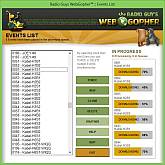 Events List: Bulk force, delete, or edit events with real-time progress meters.